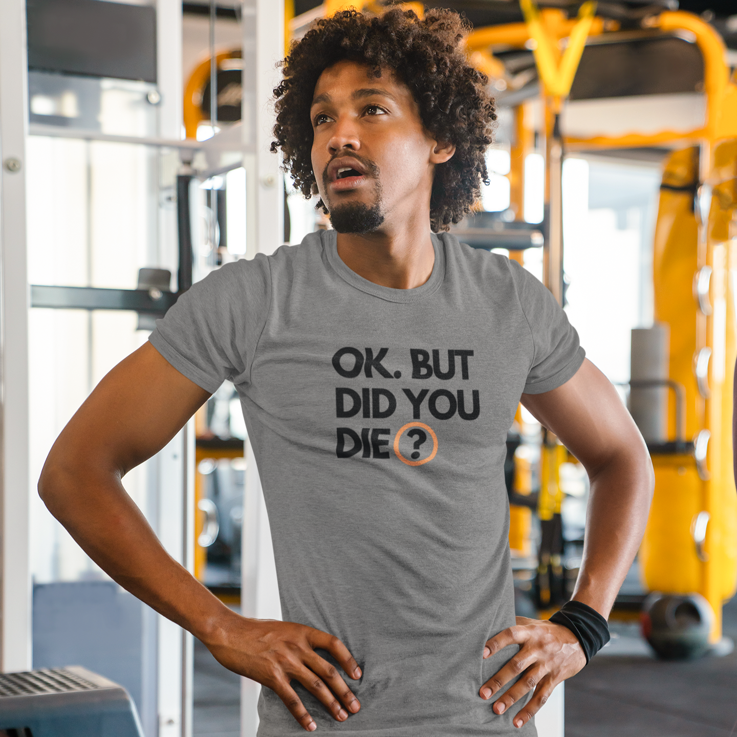 Humous-workout-tee-OK-But-Did-You-Die-featured-by-man-at-the-gym