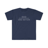 Patriotic tee shirts God One Nation