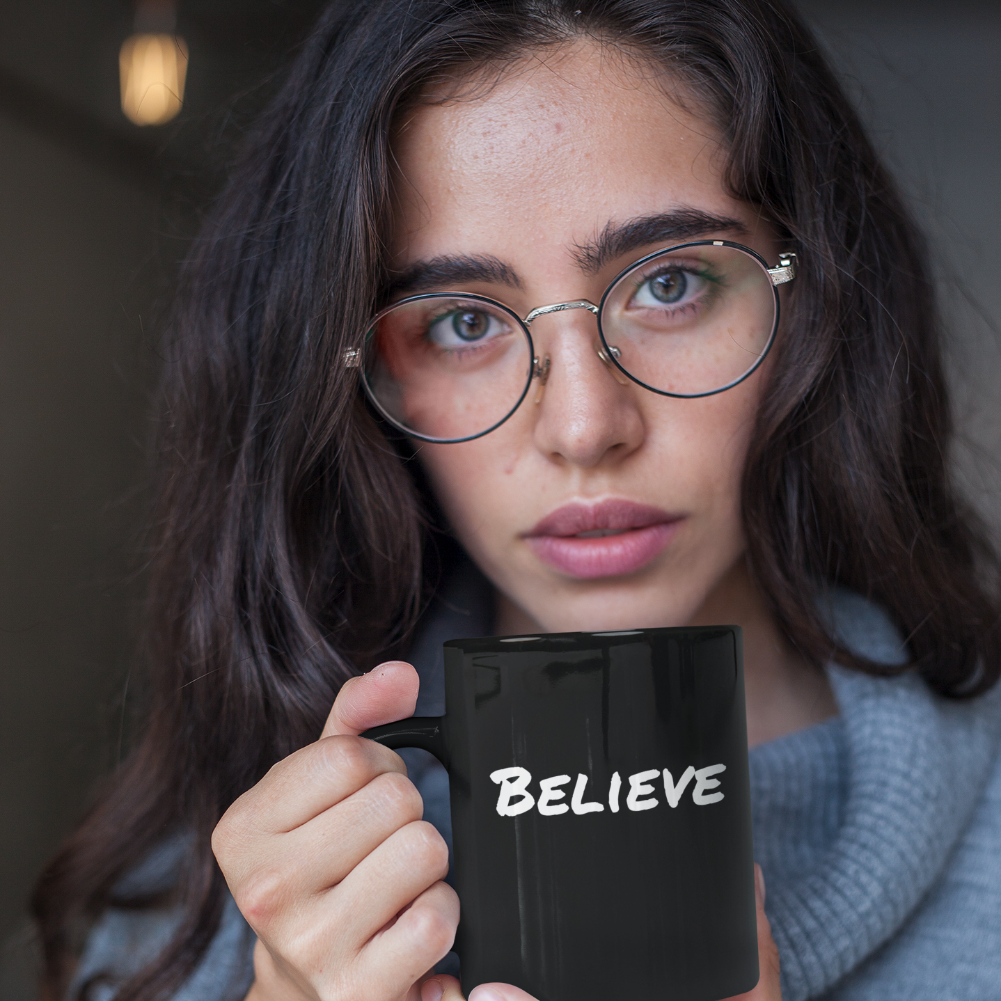 Empowered life trusting the process mug gift ideas with the mug Believe